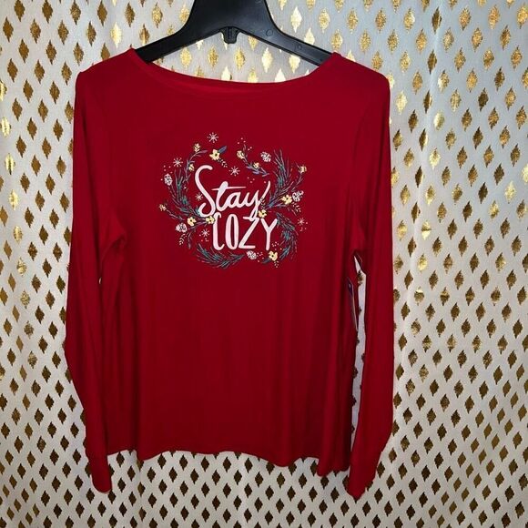 croft & barrow Tops - Stay cozy long sleeved shirt pj croft & barrow size S